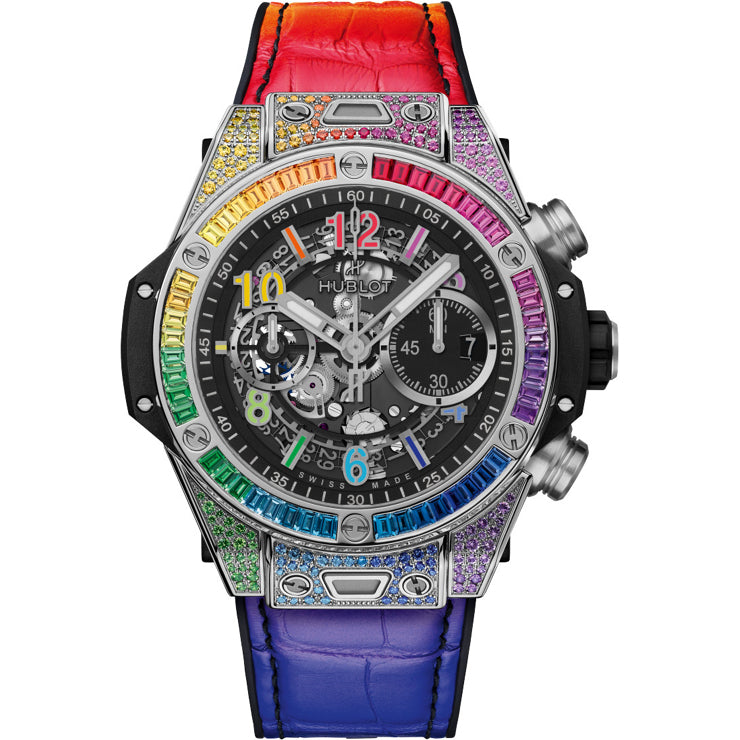 Hublot Big Bang Unico Titanium Rainbow
