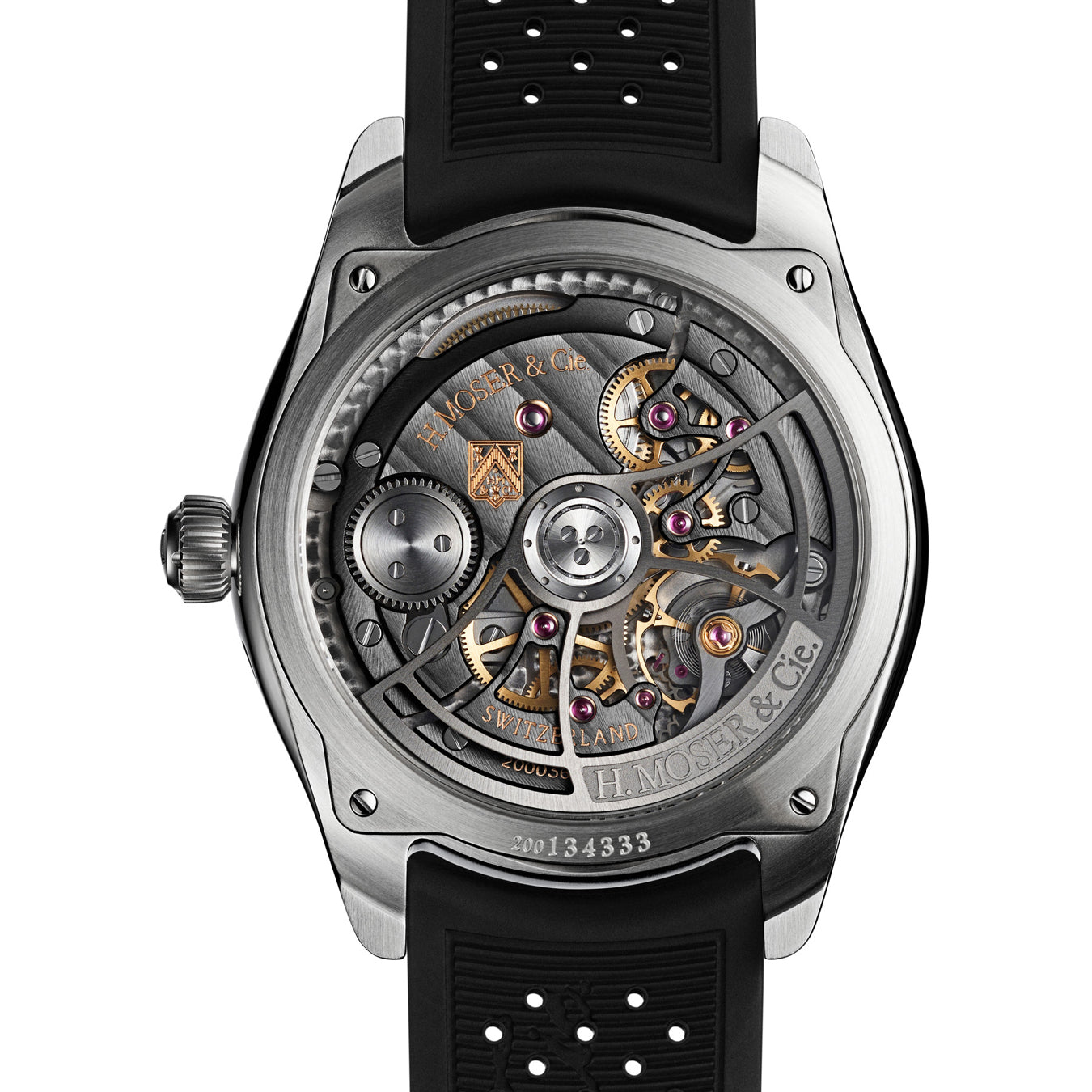 H. Moser & Cie. Pioneer Centre Seconds Cosmic Green