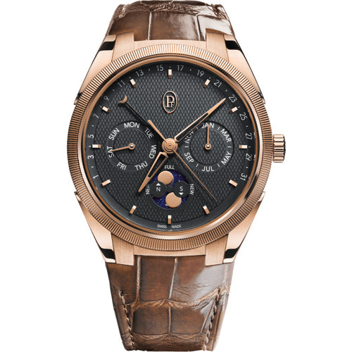 Parmigiani Fleurier Tonda PF Gregorian Annual Calendar Brown Alligator