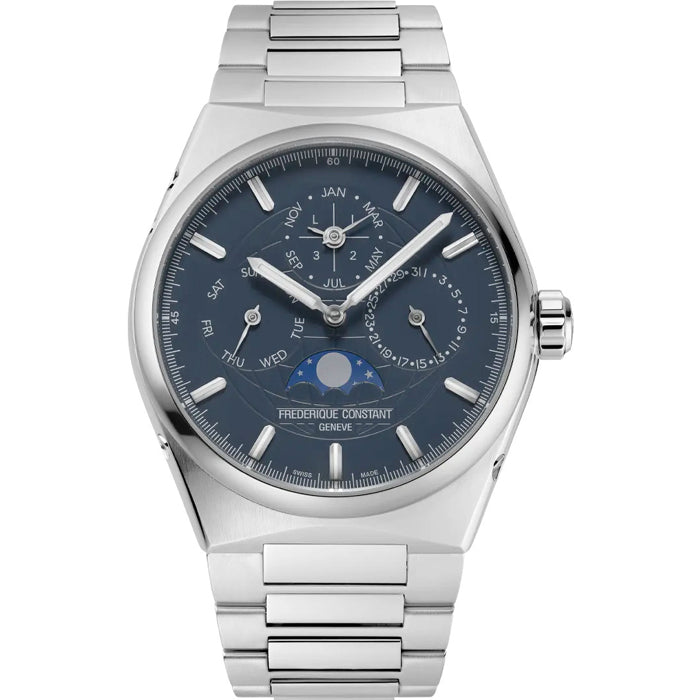 Frederique Constant Highlife Perpetual Calendar FC-775BL4NH6B Blue Dial