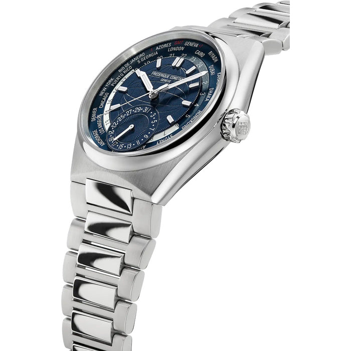 Frederique Constant Highlife Worldtimer Manufacture FC-718N4NH6B Blue Dial