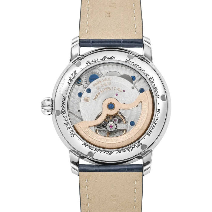 Frederique Constant Manufacture Classic Worldtimer FC-718NWM4H6 Blue Dial