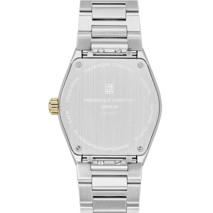 Frederique Constant Highlife Ladies Quartz FC-240VD2NH3B Silver Dial