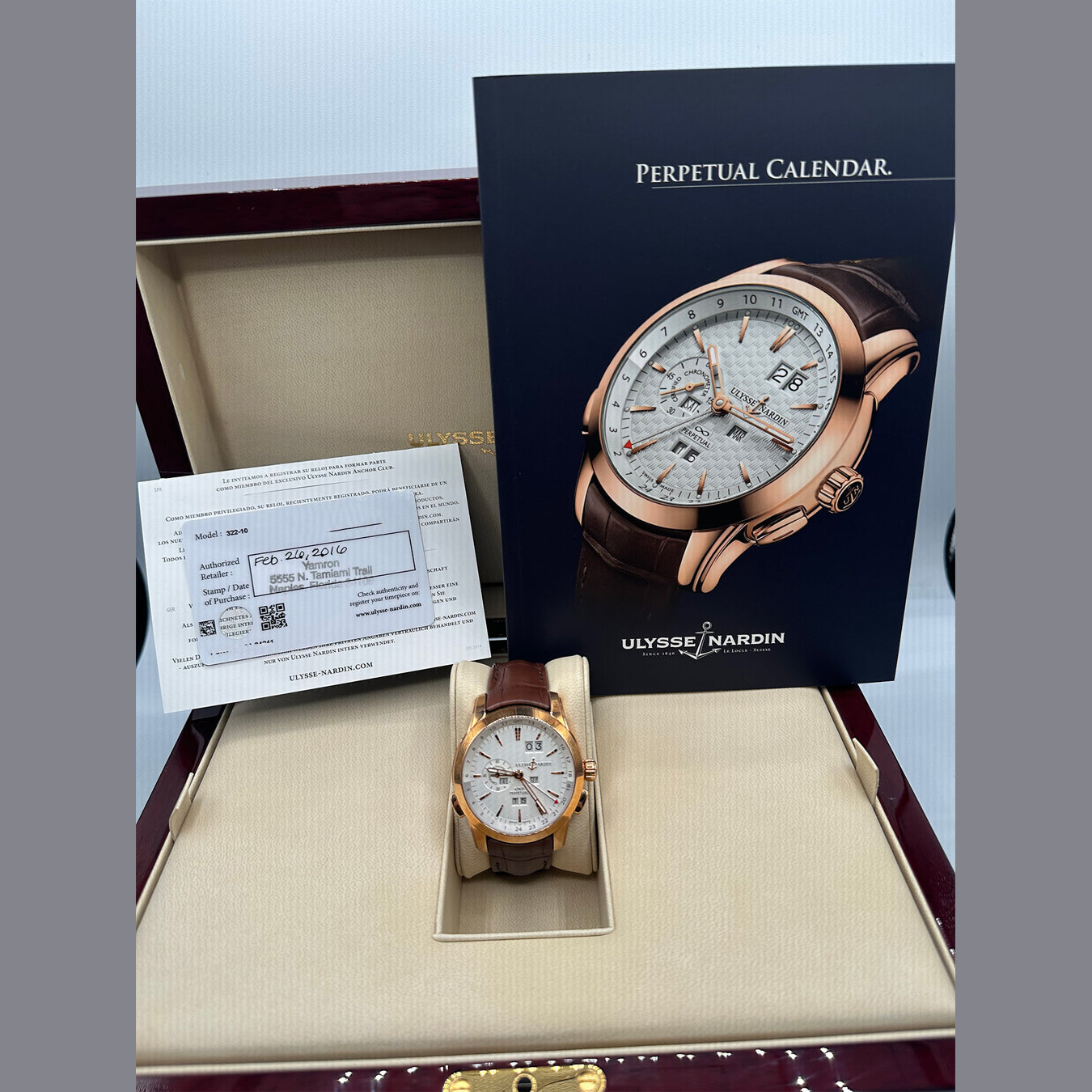 Ulysse Nardin 322-10 Perpetual Manufacture 43mm