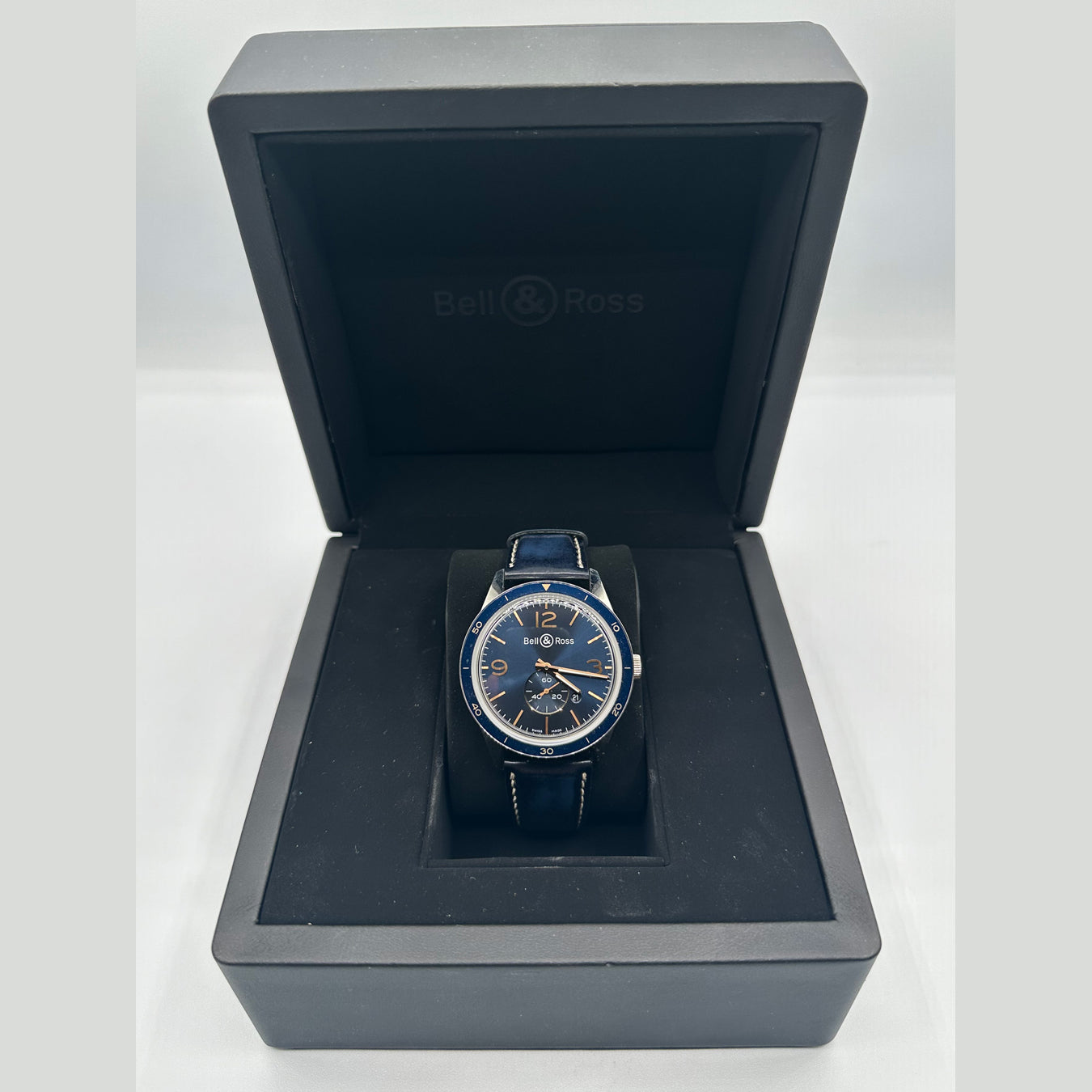 Bell & Ross BR 123 Aeronavale BRV123-BLU-ST/SCA