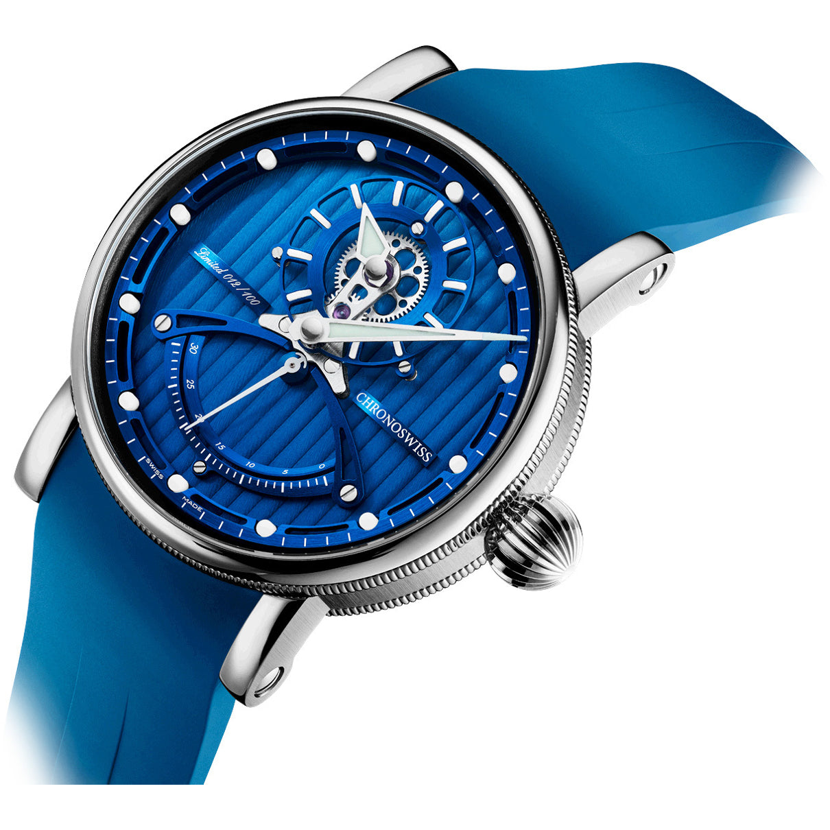 Chronoswiss ReSec Vertical Blue CH-6923T.1-BL Limited