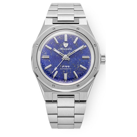 Nivada Grenchen F77 Titanium Lapis Lazuli
