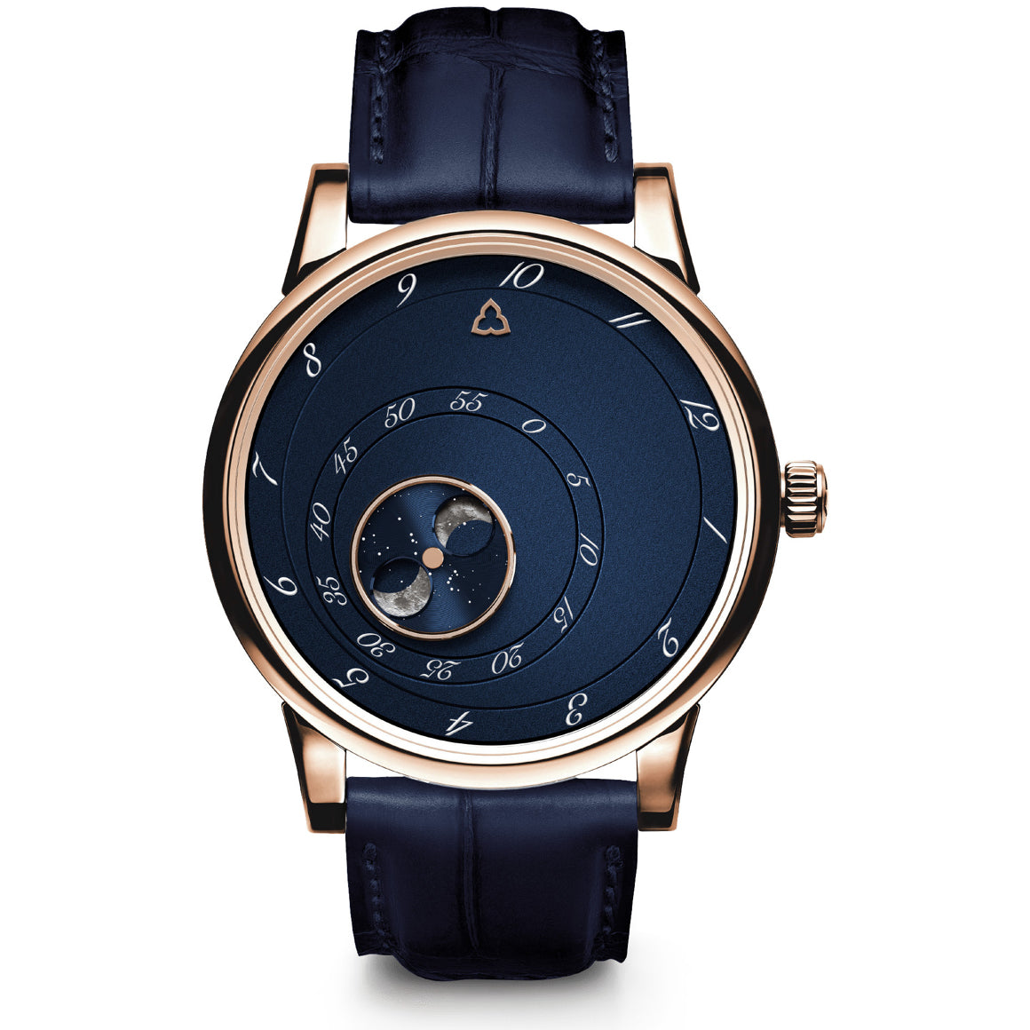 Trilobe Les Matinaux L'Heure Exquise Blue Gold 40.5mm