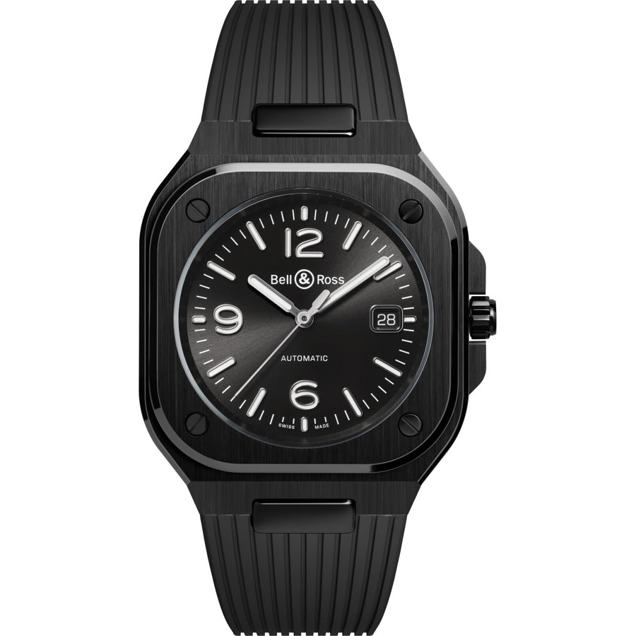 Bell & Ross BR 05 Black Ceramic on Strap