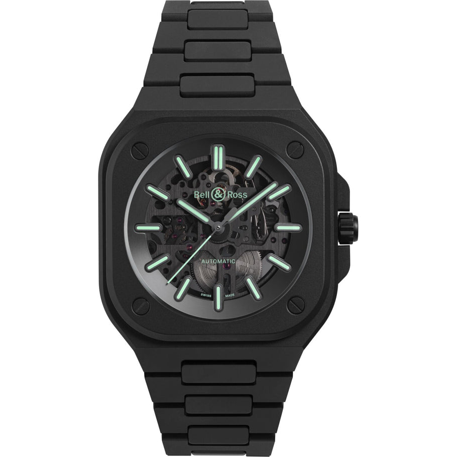 Bell & Ross BR 05 Skeleton Black Lum Ceramic Limited Edition