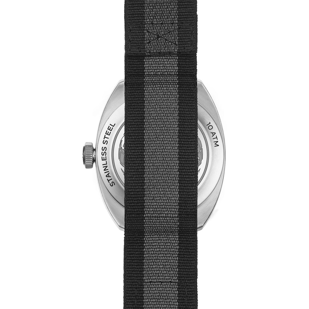 Bremont TN40-DT-SS-BK-N-S Terra Nova 40.5 Date Black Dial on Bracelet