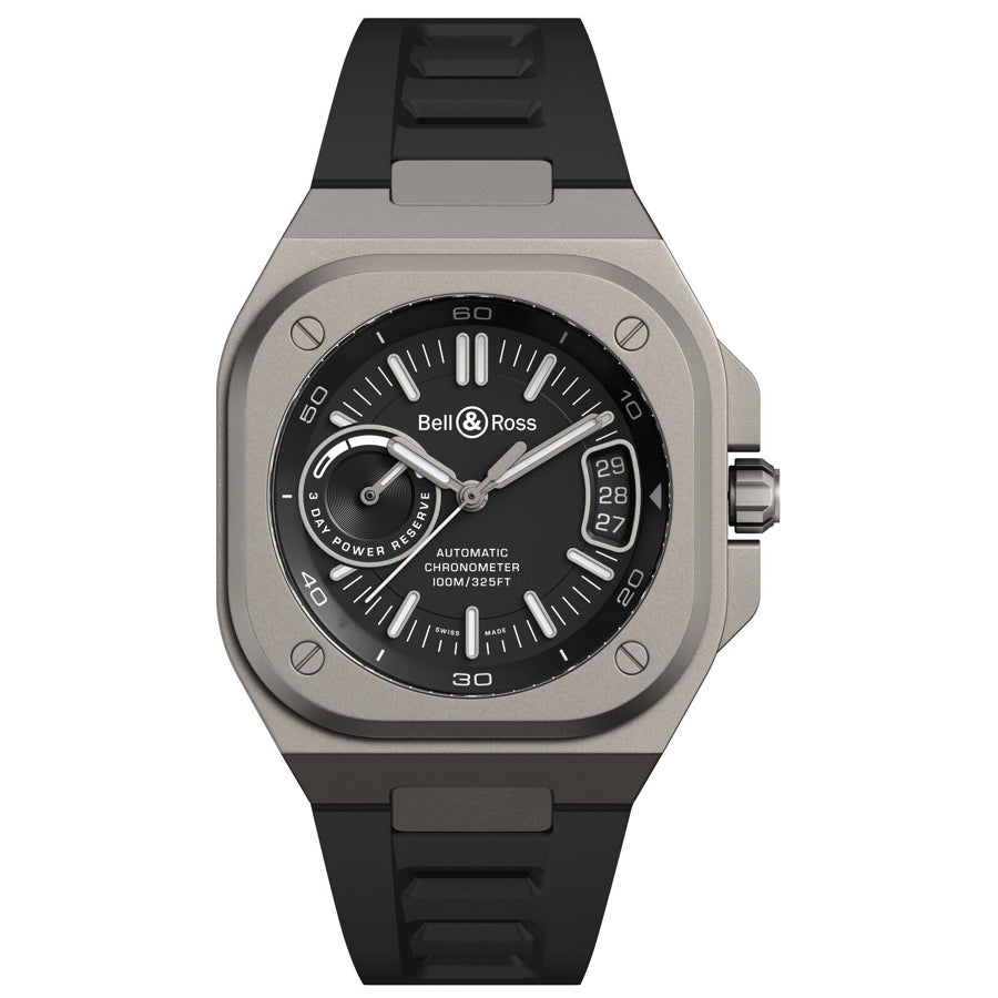 Bell & Ross BR-X5 Black Titanium on Strap