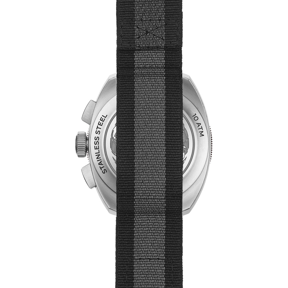 Bremont TN42-CHR-SS-BK-N-S Terra Nova 42.5 Chrono Black Dial on NATO strap