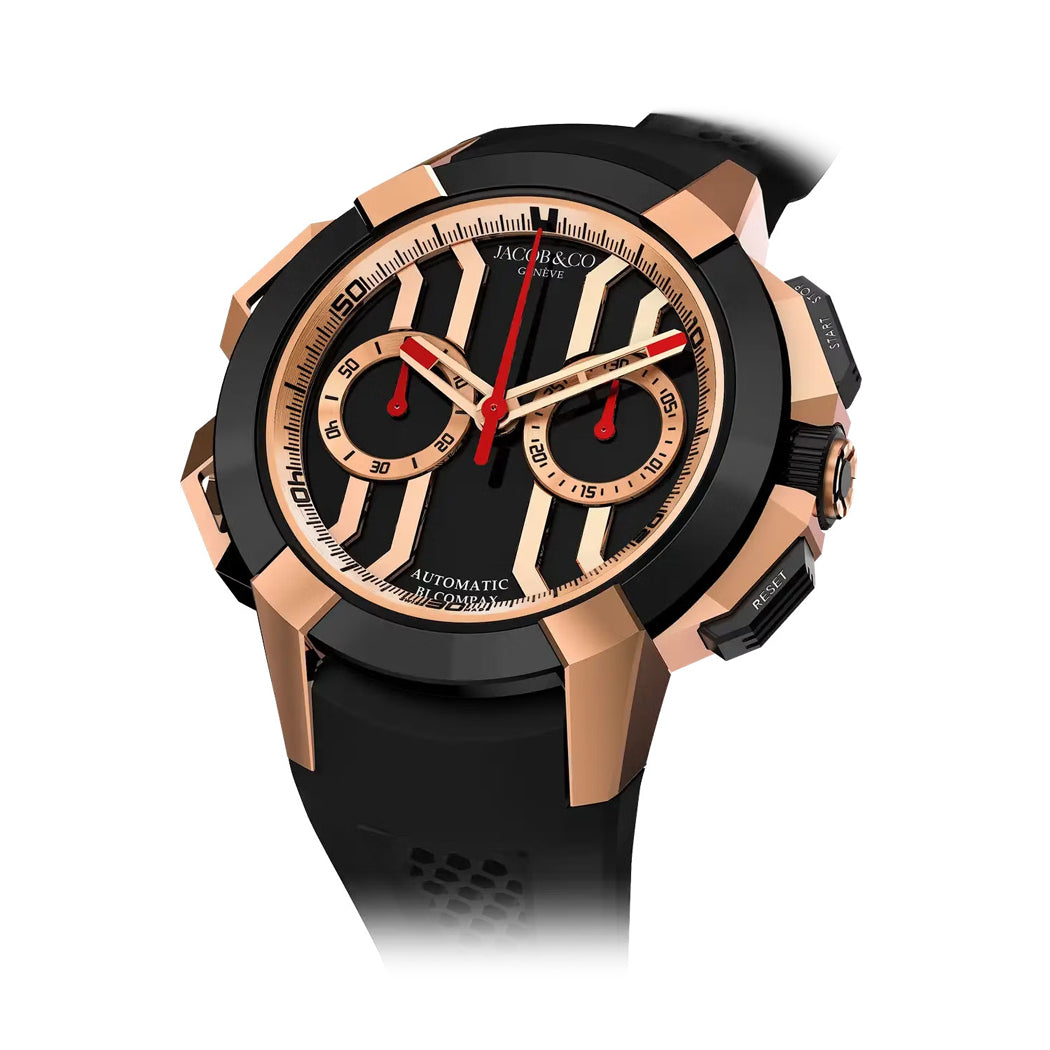 Jacob & Co. Epic X Chronograph Rose Gold Ceramic