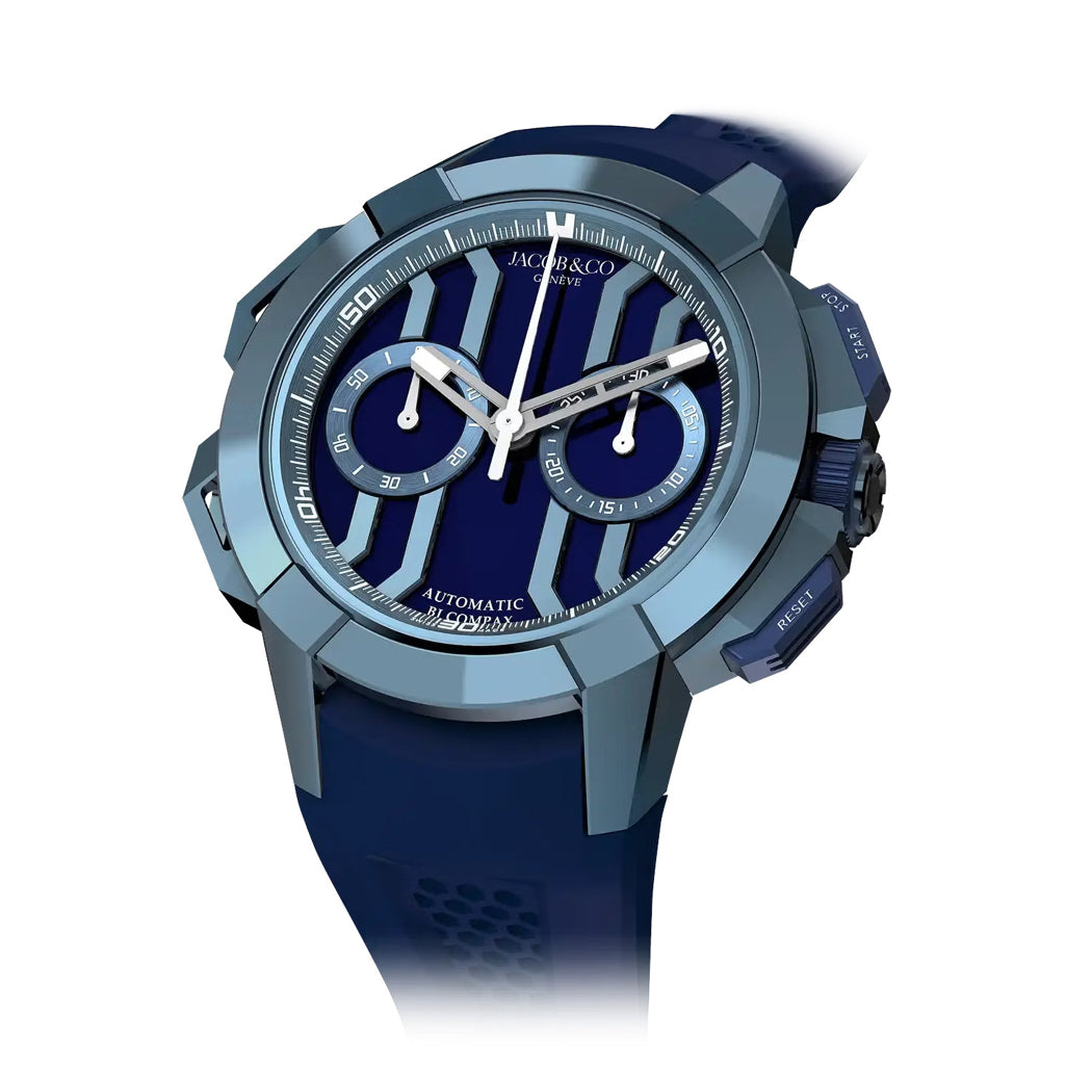 Jacob & Co. Epic X Chronograph Blue Titanium