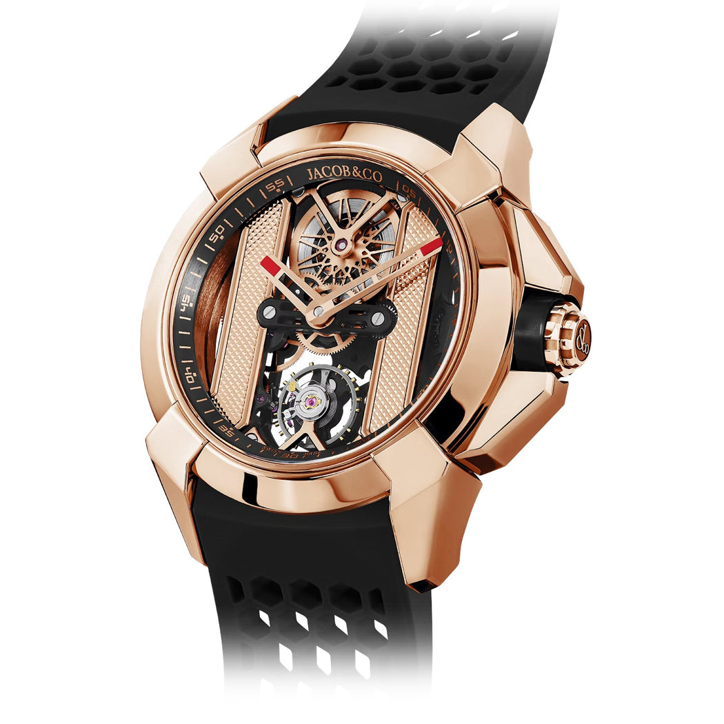 Jacob & Co. Epic X Bridges Rose Gold Black