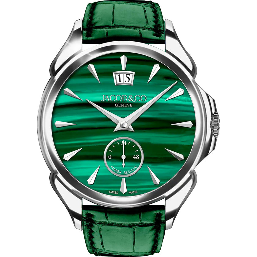 Jacob & Co. Palatial Classic Malachite on Strap