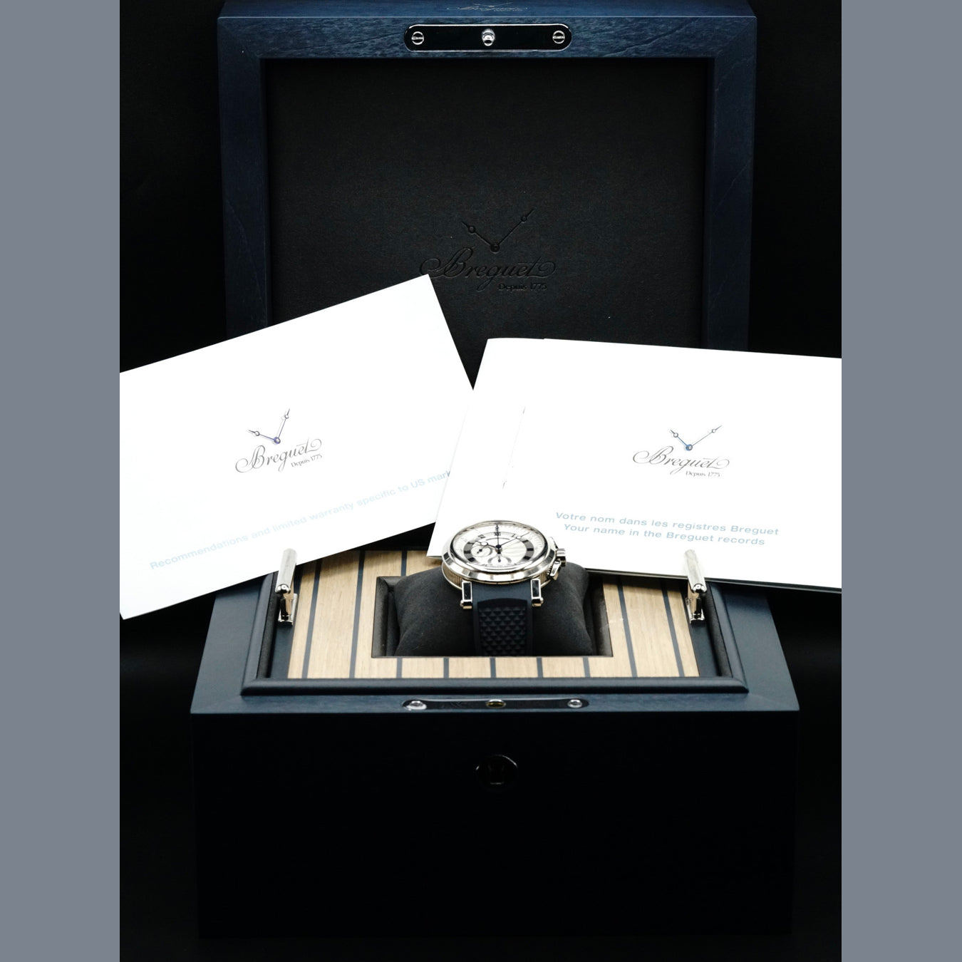Breguet 5827BB-12-5ZU Marine Chronograph