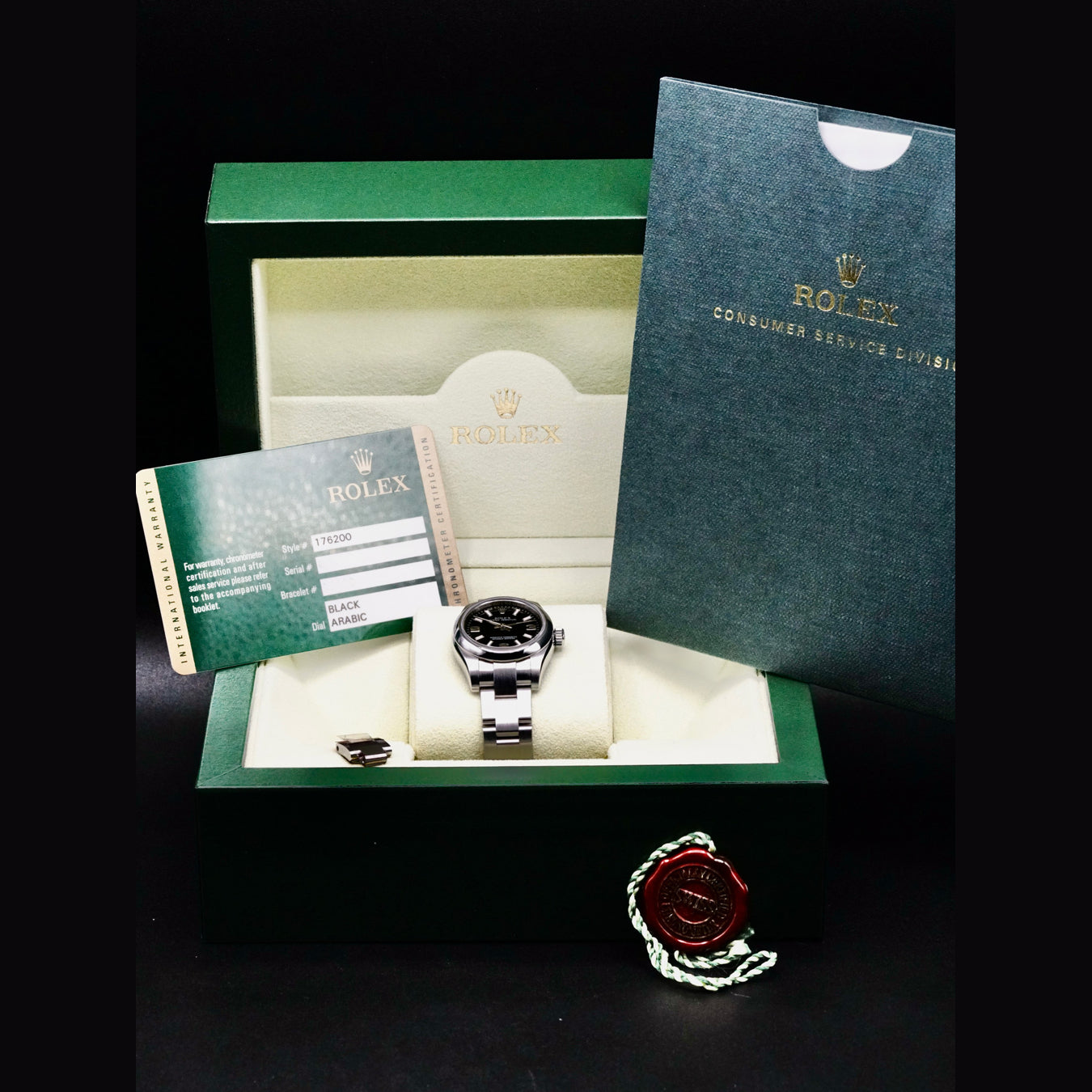 Rolex 176200 Oyster Perpetual Black