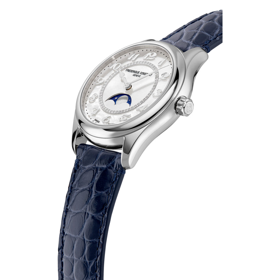 Frederique Constant Classic Elegance FC-331MPWD3B6 White Dial