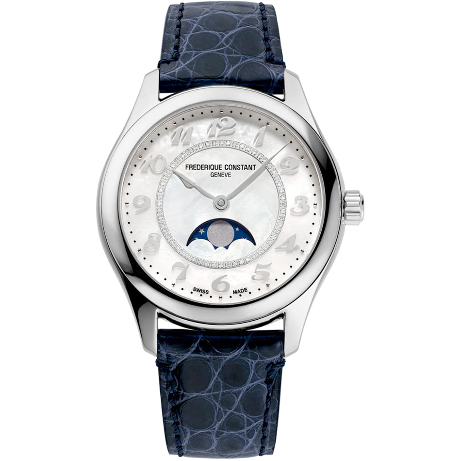 Frederique Constant Classic Elegance FC-331MPWD3B6 White Dial