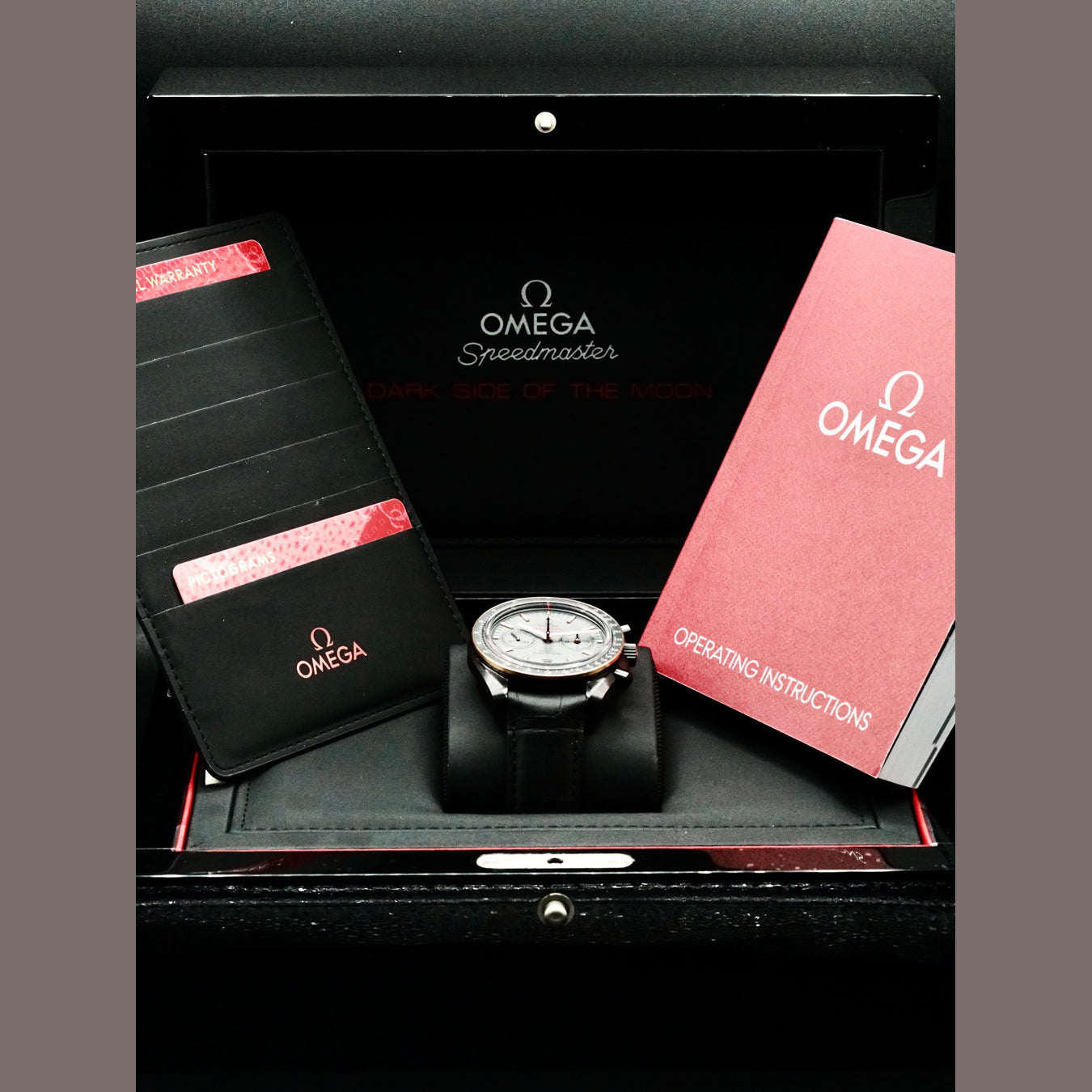 Omega Speedmaster Moonwatch Professional Dark Side of the Moon Sedna Black Chronograph 44.25mm 311.63.44.51.06.001