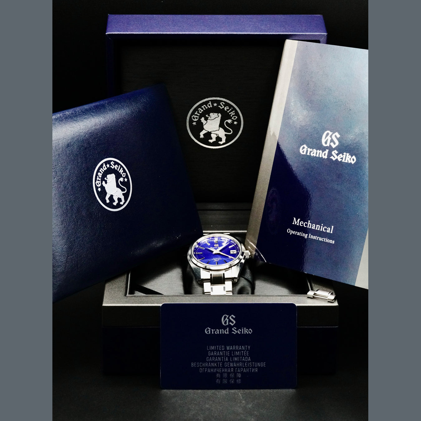 Grand Seiko SBGJ261 Hi Beat 36000 GMT Peacock