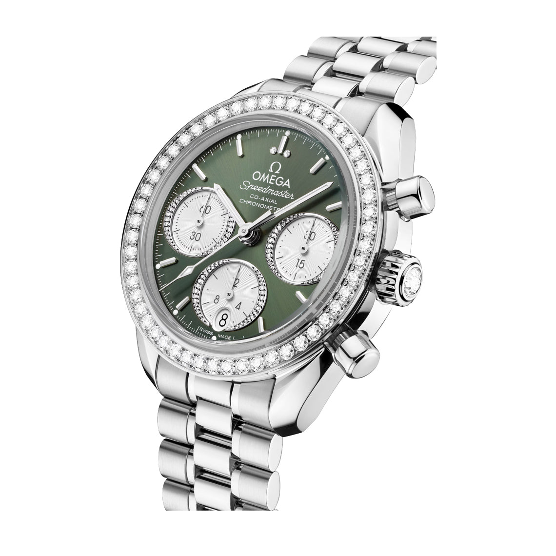 Omega Speedmaster 38 Co-Axial Chronograph 38mm Steel on Bracelet