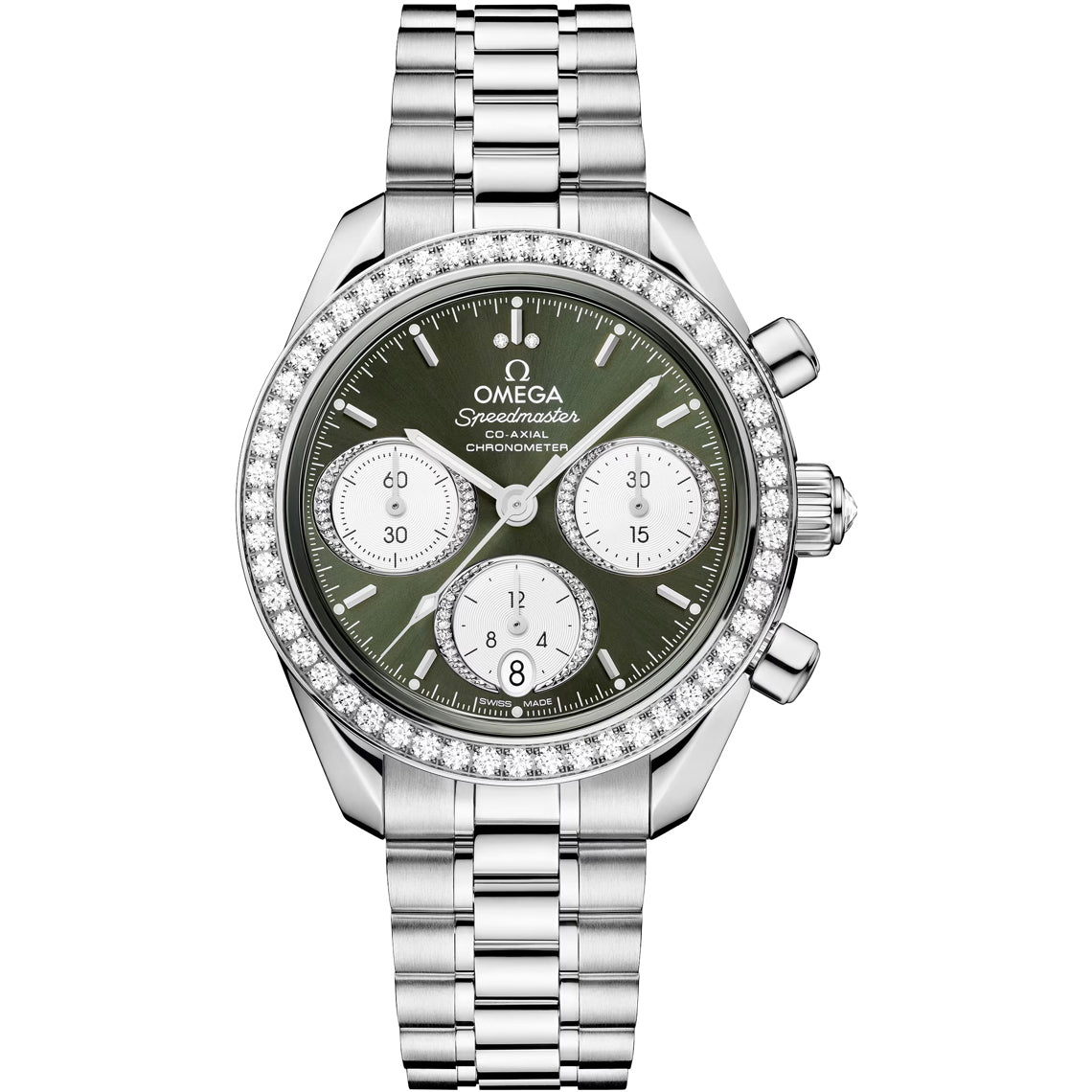 Omega Speedmaster 38 Co-Axial Chronograph 38mm Steel on Bracelet