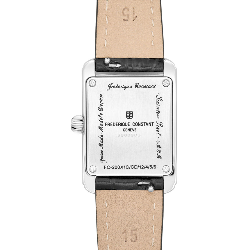 Frederique Constant FC-200MPDC16-BL Classics Carrée Ladies White Dial