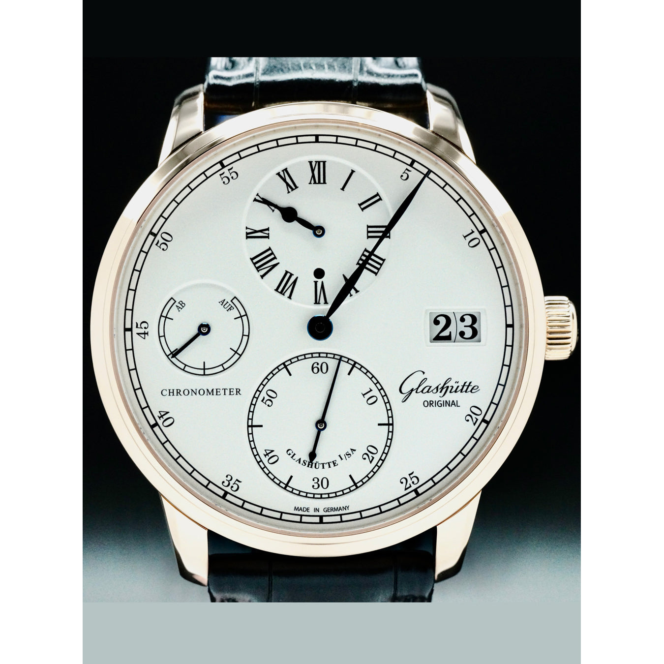 Glashütte Original 1-58-04-04-05-04 Senator Chronometer Regulator Red Gold