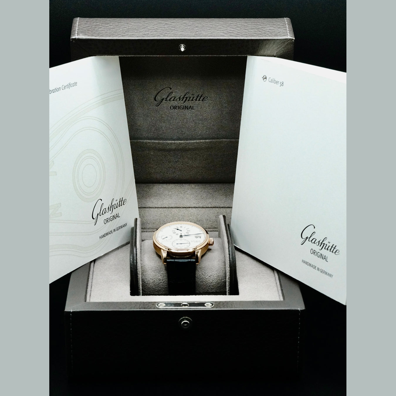 Glashütte Original 1-58-04-04-05-04 Senator Chronometer Regulator Red Gold