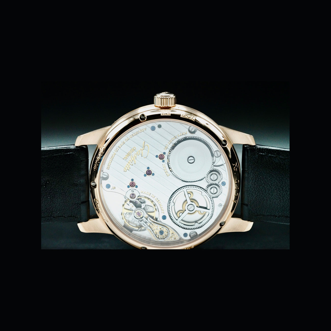 Glashütte Original 1-58-04-04-05-04 Senator Chronometer Regulator Red Gold