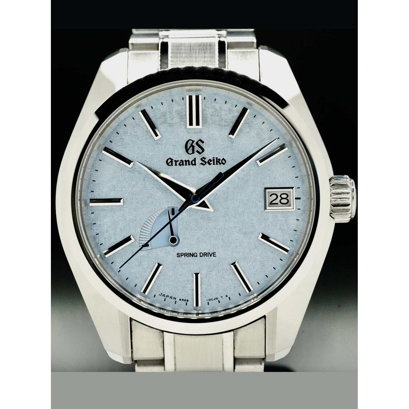 Grand Seiko SBGA387 Spring Drive Ice Blue Dial