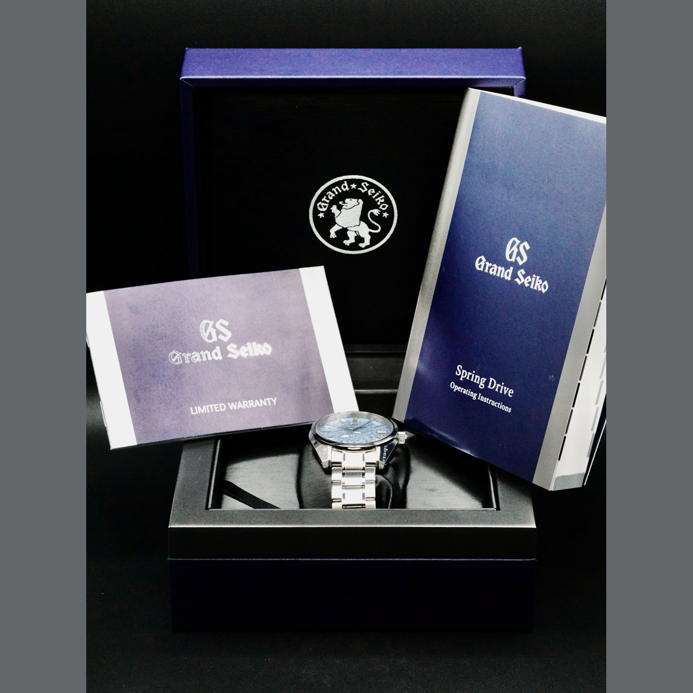 Grand Seiko SBGA387 Spring Drive Ice Blue Dial