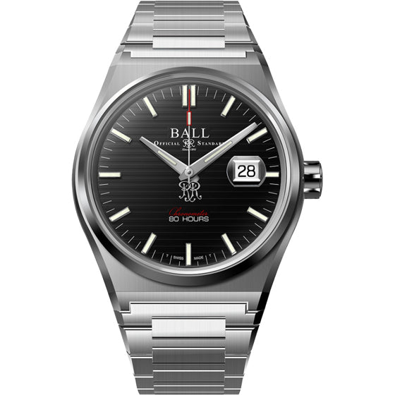 Ball NM9052C-S1C-BK Roadmaster M Perseverer 40mm Black Dial