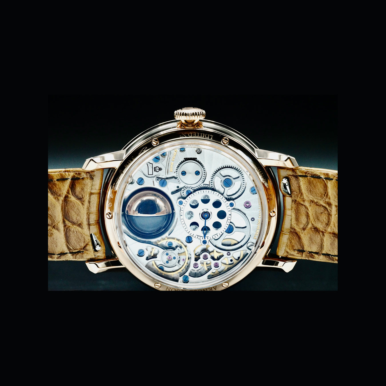 Arnold & Son 1LMAR.Z02A.C2 Luna Magna Year of the Dragon Black