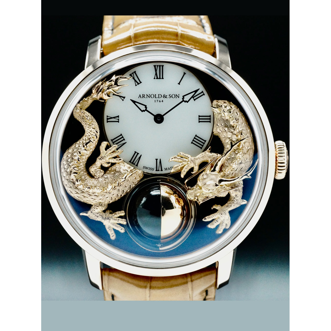 Arnold & Son 1LMAR.Z02A.C2 Luna Magna Year of the Dragon Black