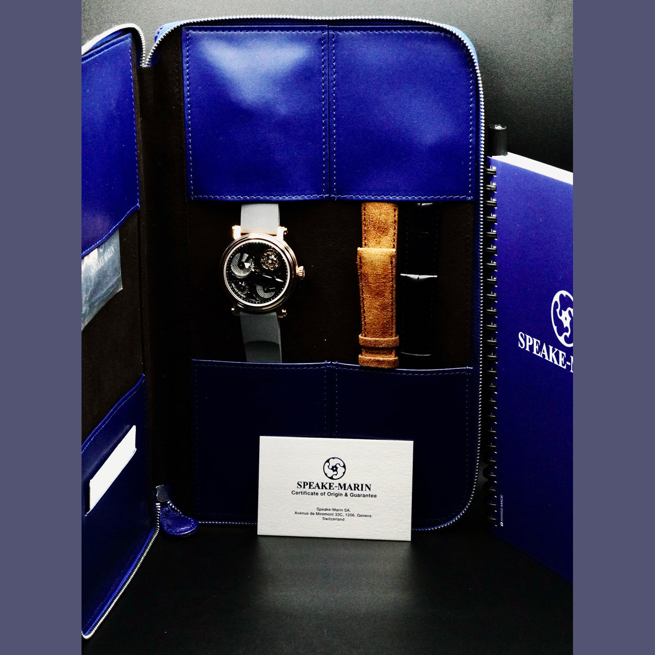 Speake-Marin 424211040 One and Two Openworked Tourbillon V2 RG 42mm