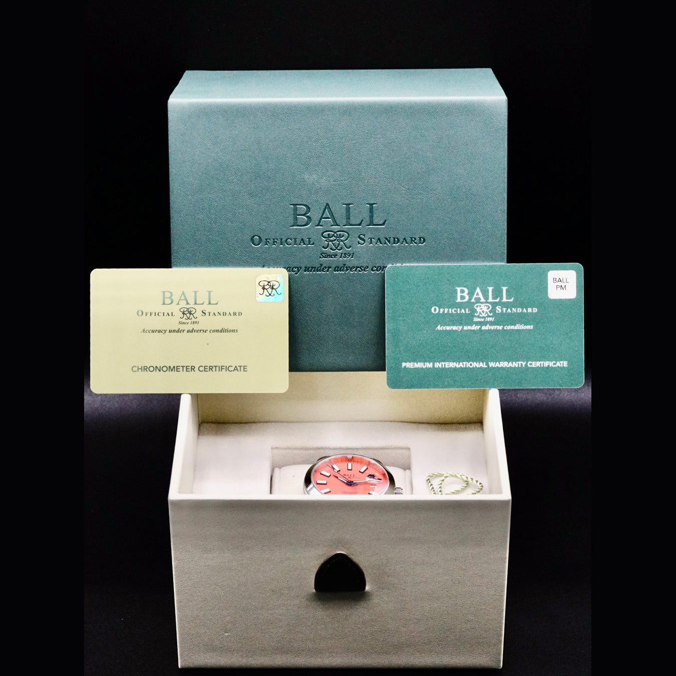 Ball NM9026C-S39CJ-OR Engineer III Marvelight Chronometer Orange Dial