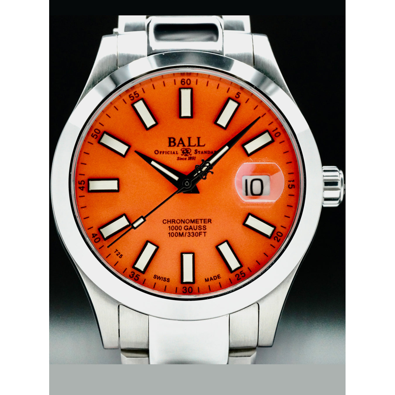 Ball NM9026C-S39CJ-OR Engineer III Marvelight Chronometer Orange Dial