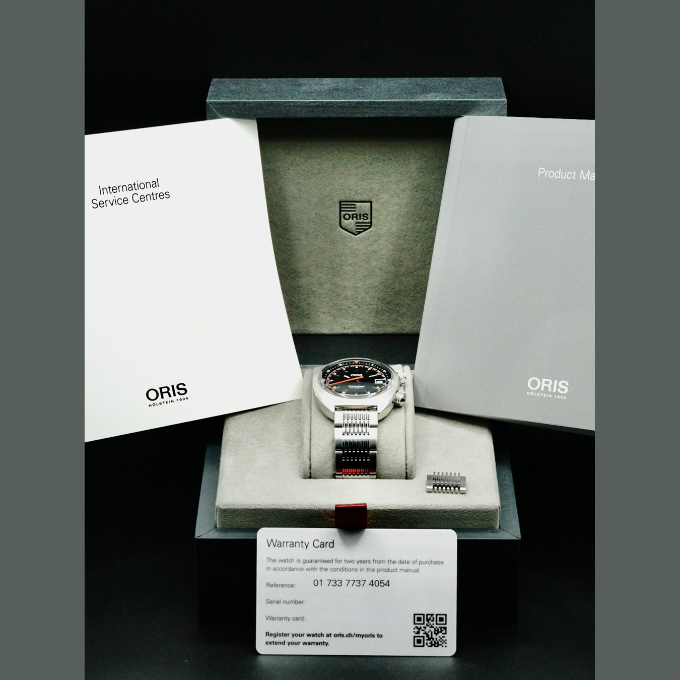 Oris 01 733 7737 4054 Chronoris Date