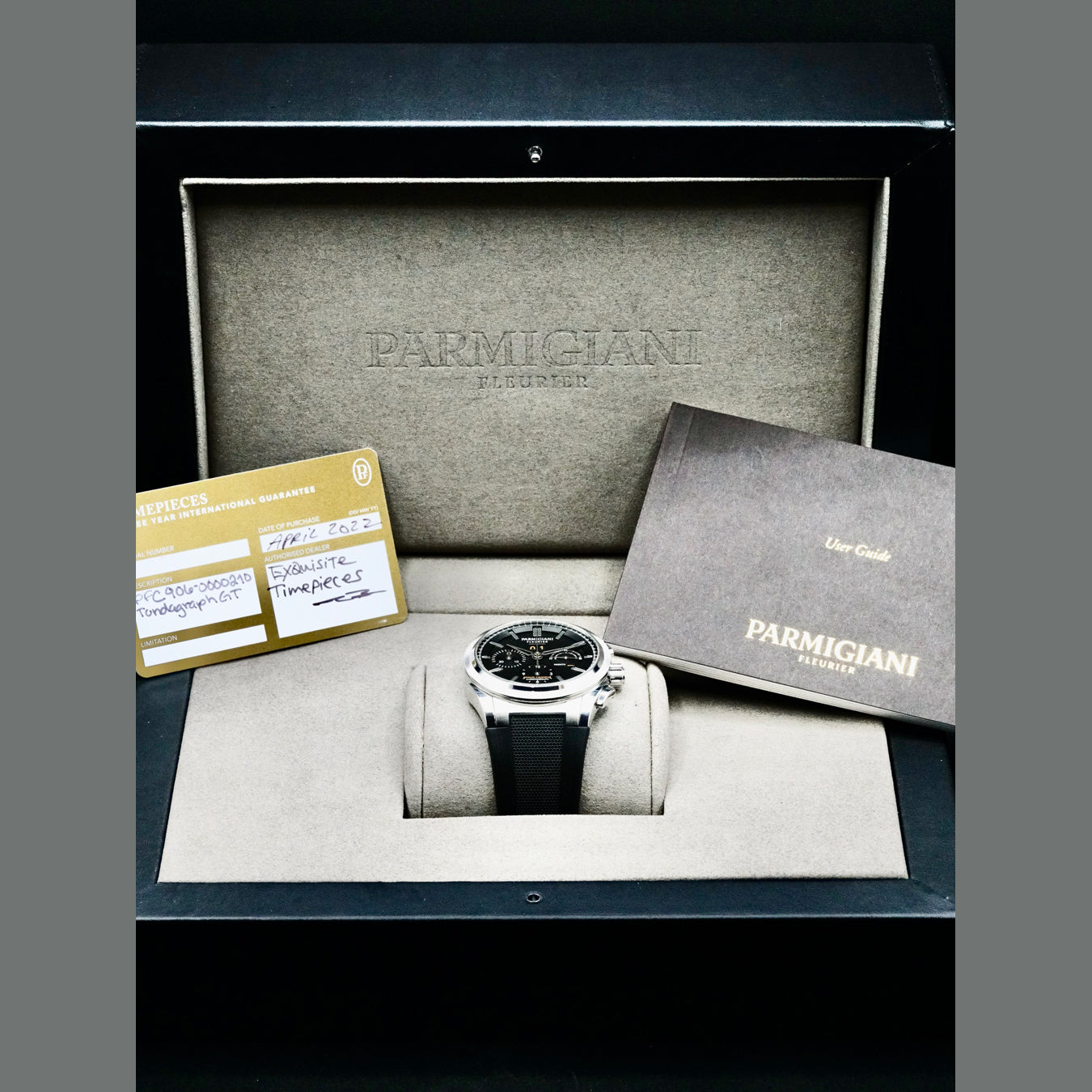 Parmigiani Fleurier PFC906-0000210-X01482 Tondagraph GT Acier on Strap