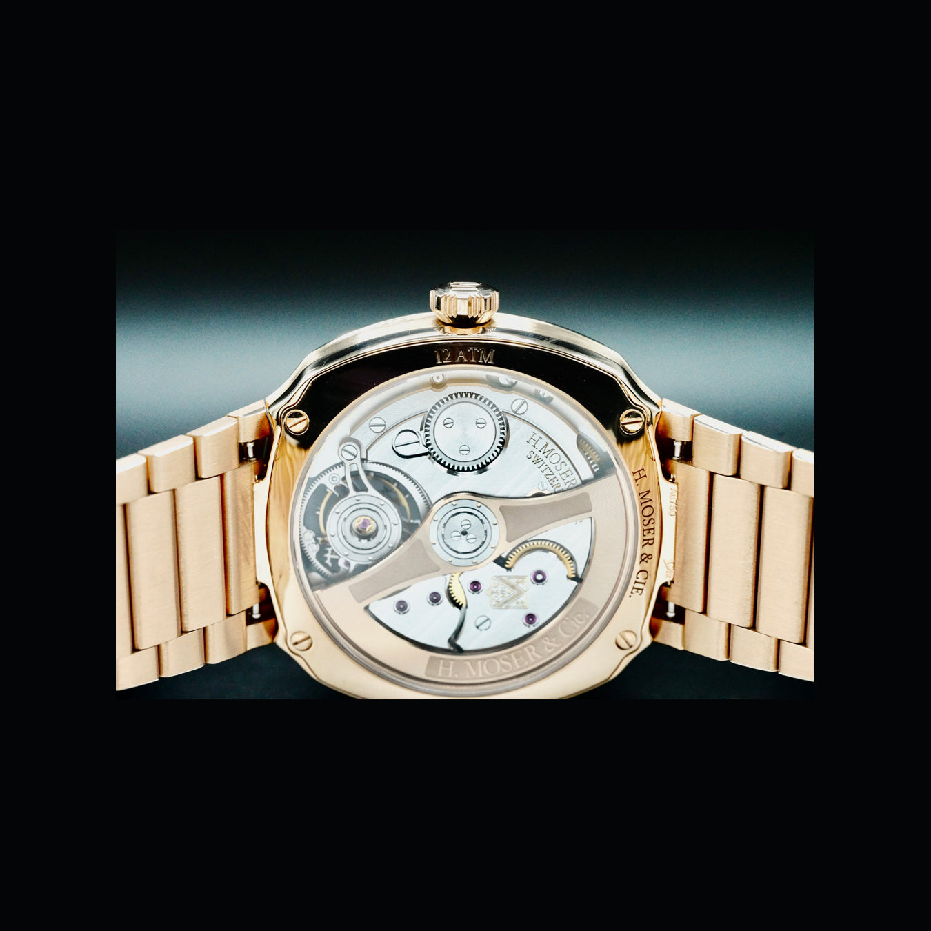 H. Moser & Cie. Streamliner Tourbillon Red Gold Vantablack 6804-0400