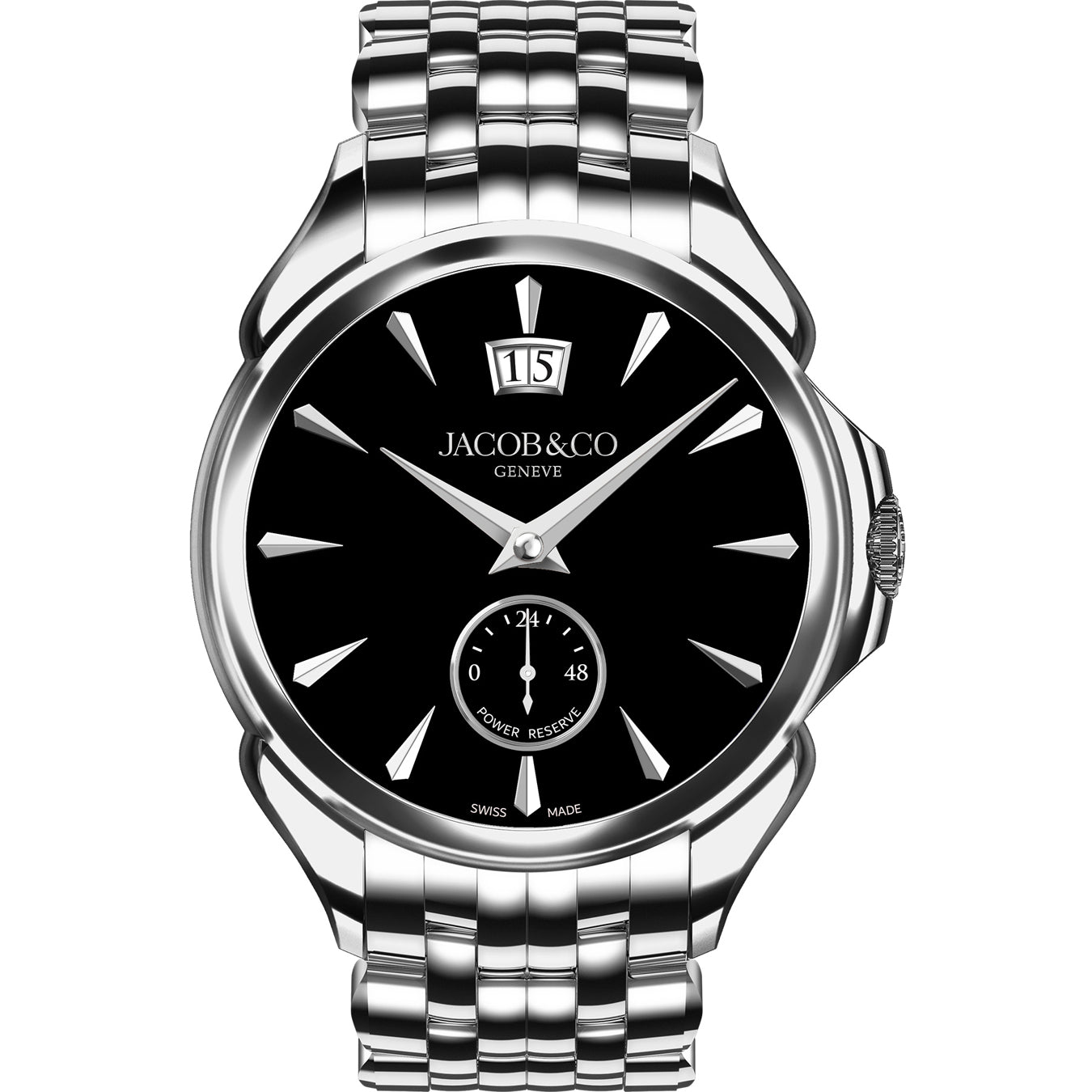 Jacob & Co. Palatial Classic Onyx Black on Bracelet