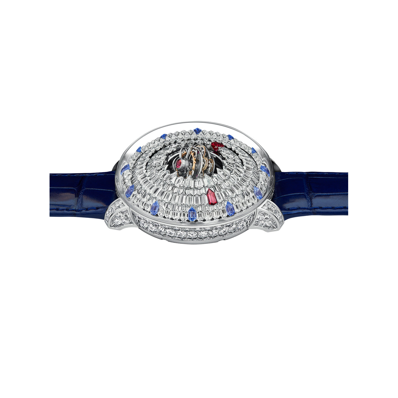 Jacob & Co. The Mystery Tourbillon White Gold Diamonds on Strap