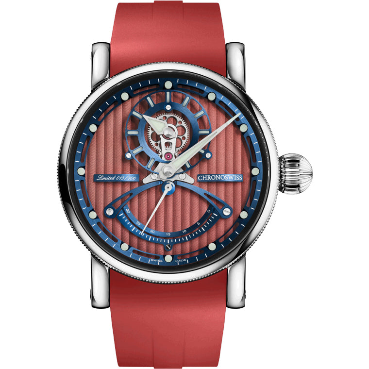 Chronoswiss ReSec Vertical Red Manufacture