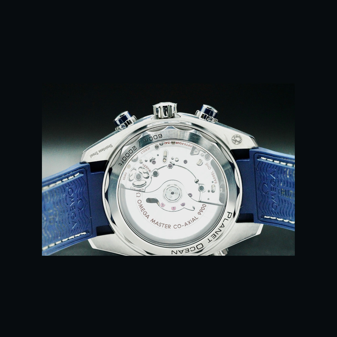 Planet Ocean 600M Omega Co-Axial Master Chronometer Chronograph 45.5mm 215.33.46.51.03.001