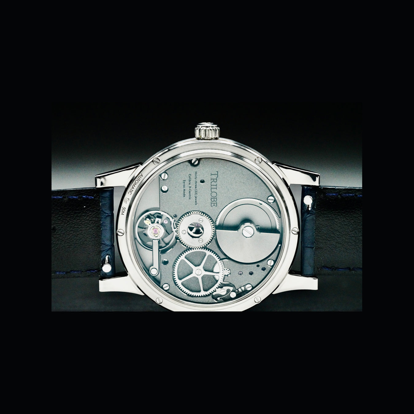 Trilobe NF05BG Nuit Fantastique Grained Blue Titanium 40.5mm