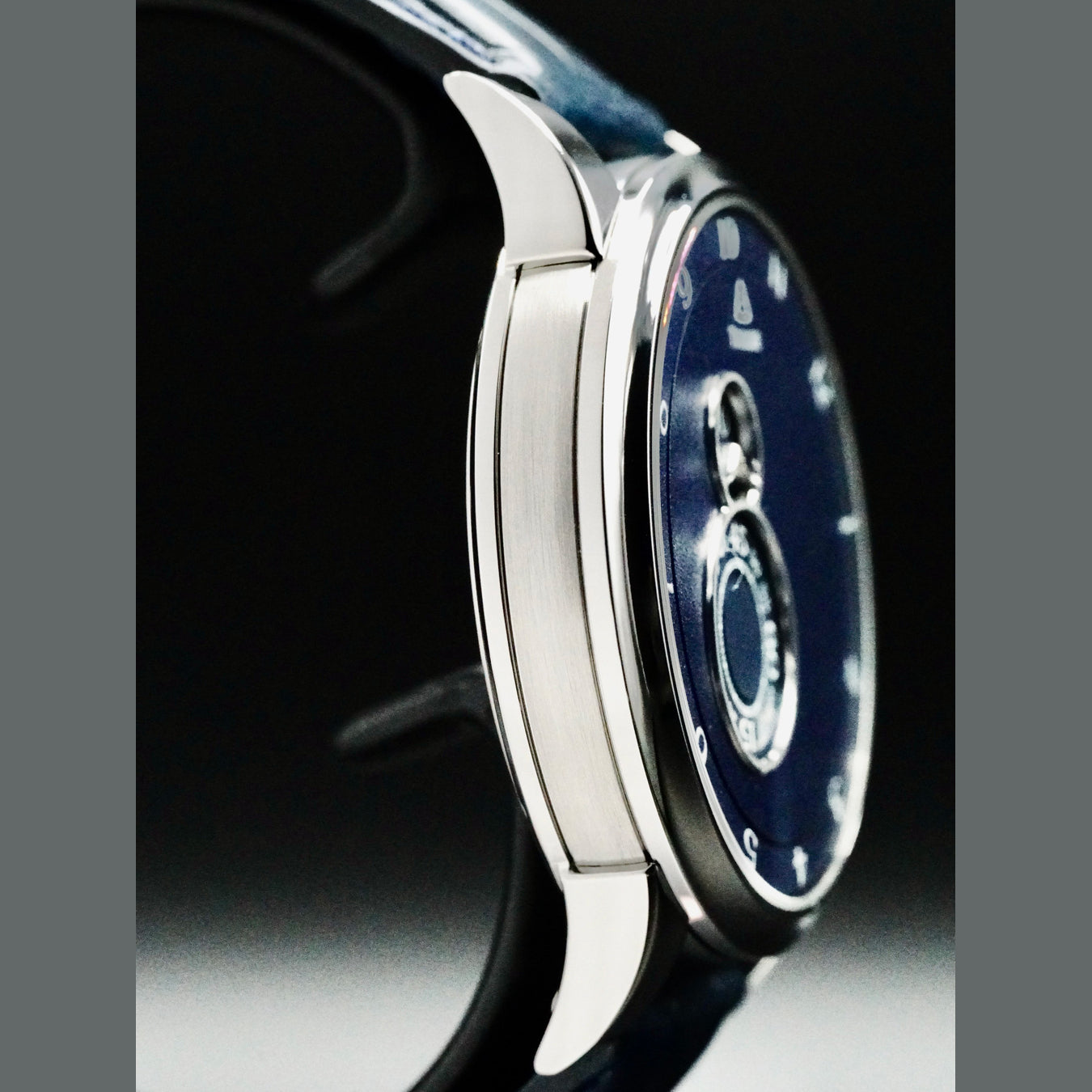 Trilobe NF05BG Nuit Fantastique Grained Blue Titanium 40.5mm